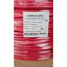 1x2x0,80 Mm Jh St H Tam Bakır Yangın İhbar Kablosu 100 Metre