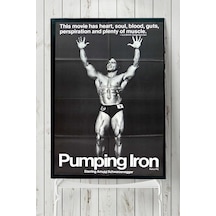 Pster7750 Pumping Vücut Geliştirme Body Building Fitness Posteri 7/8 Yaş