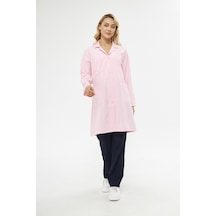Alpaka Kumaş Öğrenci Önlüğü Pembe