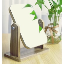 Gaman Dekoratif Ahşap Makyaj Aynası