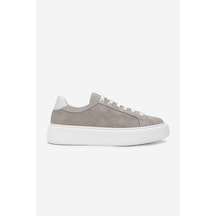 Valmenti Kadın Bej Süet Sneakers & Spor Ayakkabı 1050 01 Bn Ayk Sk24-25 Bej Suet Bej