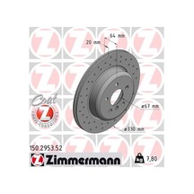 Zimmermann 150.2953.52 Fren Diski Arka Sağ Bmw G30 G32 G11 G12 34216882246