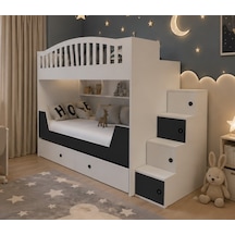 Infinity Yavrulu Fonksiyonel Merdivenli Ranza Ba 2 90 x 190 CM