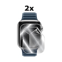 Apple Uyumlu  Watch Series 9 - 8 - 7 41 MM Ipg Ekran Koruyucu (2 Adet)