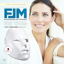 7 Işikli Mültifonksiyonel Led'Li Cilt Bakım Maskesi Led Maske