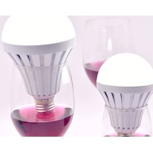4 Adet 9W Led Şarjlı Ampul Seyyar Ampul Elektriksiz 4 Saat Yanar