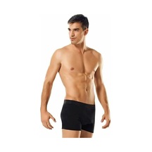 Tutku Erkek Likralı Elastan Boxer Siyah Renk Paket 6'Lı 001
