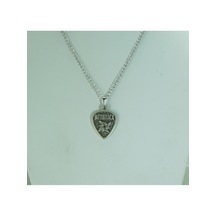 Metallica Pena Kolye Silver