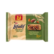 Eti Lifalif Kuru Meyveli Bar 3'lü 105 G - 8 Adet Tarı