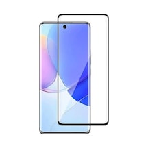 Huawei P50 Pro İle Uyumlu Şeffaf Esnek Kavisli Ekranı Tam Kaplayan Pet Ekran Koruyucu
