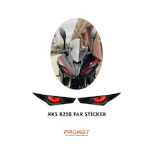 Rks R250 2023 - 2026 Uyumlu Far Sticker Diğer