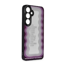 Samsung Galaxy S24 Plus Kılıf Mirror Desenli Kapak - Mirror - 5 Çok Renkli
