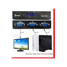 Pc Bilgisayar Tv Kamera Dvr Kayıt İçin Ekran Çoklayıcı 2 Port Vga
