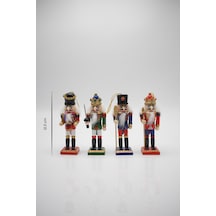 Waldern Premium Collection 4lü Dekoratif Kurşun Asker Seti 12.5 Cm