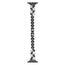 Apple Uyumlu  Watch  40mm Kordon Taşlı İnce Metal Kordon 103