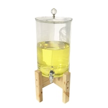 Cam Sebil, Damacana, Şerbetlik, Limonatalık, Musluklu 10 Lt. Şeffaf