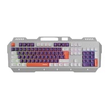 Pgm36 Kablolu Rgb Aydınlatmalı Gaming Oyuncu Klavye Mor