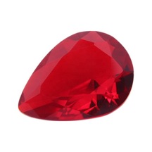 Armut Kesim Sentetik Taş 3x5mm 100 Adet Kırmızı