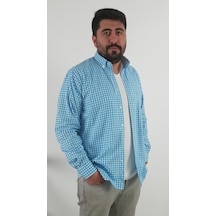 Tousus Regular Fit Pitikareli Likralı Erkek Gömlek Kls-4005-tss Turkuaz Tousus Regular Fit Pitikareli Likralı Erkek Gömlek Kls-4005-tss Turkuaz