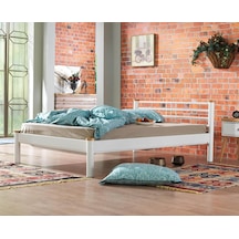 Bedliga Kappis-S Ferforje Metal Çift Kişilik Karyola