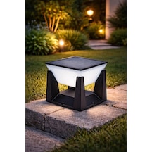 Horoz Serenza 2w 3000k Siyah Kasa 3.2vdc Led Solar Bahçe Lambası