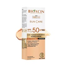 Bioxcin Sun Care Kuru Ciltler Için Spf 50+ 50 Ml Renkli Güneş Kremi Bxc101