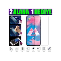 Samsung Uyumlu Note 3 Neo Kırılmaz Cam Hd Ekran Koruyucu 2Alana 1