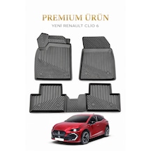 Yeni Renault Clio 6 2026+ 3d Premium Havuzlu Oto Paspas Clio 6
