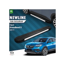 S-dizayn Opel Grandland X Newline Krom Yan Basamak 183 Cm 2017 Üz
