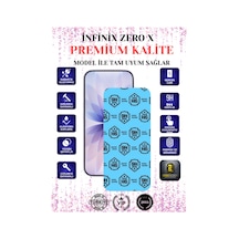 İnfinix Zero X Uyumlu Nano Esnek Ekran Koruyucu 9h+ Kırılmaz Flexible Nano