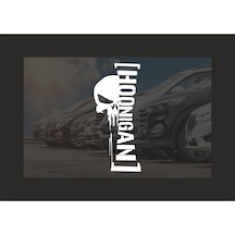 Hoonigan Araç, Araba, Oto, Motorsiklet, Kask, Laptop, Cam Sticker 17,5x7,5 Cm