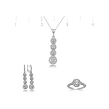 Gümüş Sıralı Dört Taş Kadın Set (551167992) Gümüş Sıralı Dört Taş Kadın Set (551167992)
