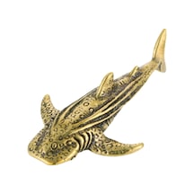 Suntek Mini Köpekbalığı Modeli El Yapımı Ev Dekoru Ofis 5.3cmx3.3cm