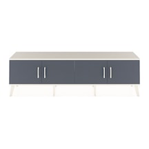 Arges Tv Ünitesi 2 Raflı 4 Kapaklı 176x30x51 Aytaşı-antrasit/antrasit Antrasıt/antrasıt
