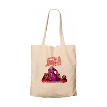 Death Scream Bloody Gore Krem Kanvas Bez Çanta Krem