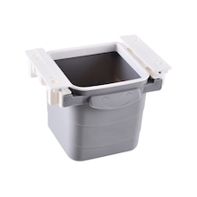 Tr Plastik Mini Çöp Tenekesi Ayak Pedallı Ayak Basmalı Kapaklı Banyo Mutfak Ofis Masa Altı Yatak Odası Yurt Için