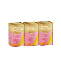 Argivit Woman Bright Tablet 30 Tablet 3'lü Paket