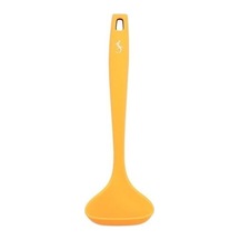 Lurch - Platin Silikon Sos Kepçesi 28 Cm Sarı - Yanmaz, Yapışmaz, Bükülmez, Çizmez, Tat Ve Koku Bırakmaz - 240055