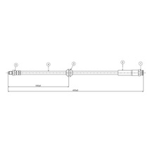 Cavo C800478a Fren Hortumu Arka 1367814080 4806g7480 51725096