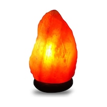 Himalaya Tuz Lambası 3-4 Kg. Doğal Kaya Tuzu Lambası Aç Kapa Düğmeli Tuz Lamba Himalayan Salt Lamp