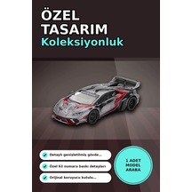 1/64 Metal Diecast Lb Works Lamborghini Huracan Gt Ronin - Tekli Koleksiyonluk Model Araba Bx-313399