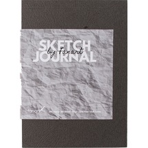 Fanart Academy Sketch Journal 110 Gr 60 Yp A6 Gri 8661