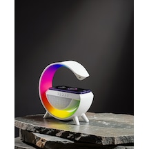 Bluetooth Hoparlör G Şekli Rgb Gece Lambası Uczzzgoogledüzzzz1