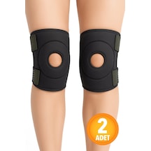 2 Adet Menisküs İçin Medikal Dizlik Diz Korsesi Patella Ligament Destekli Dizlik Koruyucu