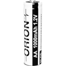 Orion 1.2v Ni-cd Aa 1000mah Şarj Edilebilir Kalem Pil Başlı