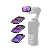 Telesın Insta360 Luna Ultra Uyumlu Nd Filtre Seti Nd4+nd16+nd64
