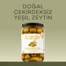 Kozoliv Çekirdeksiz Doğal Yeşil Zeytin 300 G