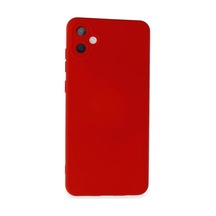 Samsung Galaxy A05 Kılıf Nano İçi Kadife Silikon - Kırmızı