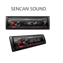 Pıoneer Mvh-s125uı Çift Rca Kumandalı Usb - Aux - Sencan Sound