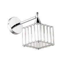 İstanbul Avize Damla Krom Tekli Taşlı K-10 Aplik Siyah